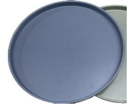 Picture of STN BLUE DOT BENTO PLATE 8 - 2124