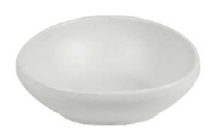 Picture of STN MARBLE DOT ROUND SERVING BOWL MED 5092