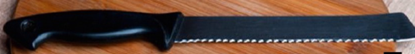 Picture of SC BREAD KNIFE SERRATED 10 BROWN