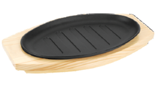 Picture of KVG TRAY WOODEN OVAL NO.1 - K1437