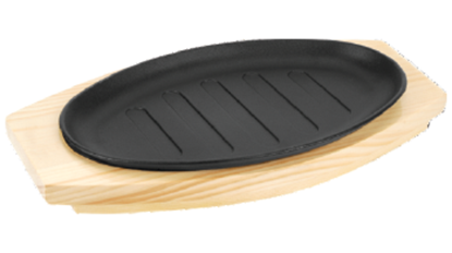 Picture of KVG TRAY WOODEN OVAL NO.2 - K1438