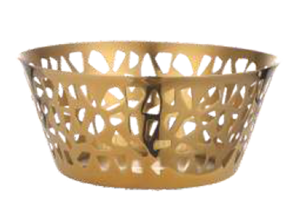 Picture of VNS BREAD BASKET GOLD BB-42050