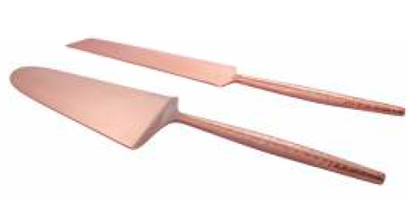 Picture of VNS CAKE SERVER CS-167 RG ( 2PC SET)