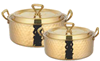 Picture of VNS MILANO POT W/LID GOLD MCP-7519