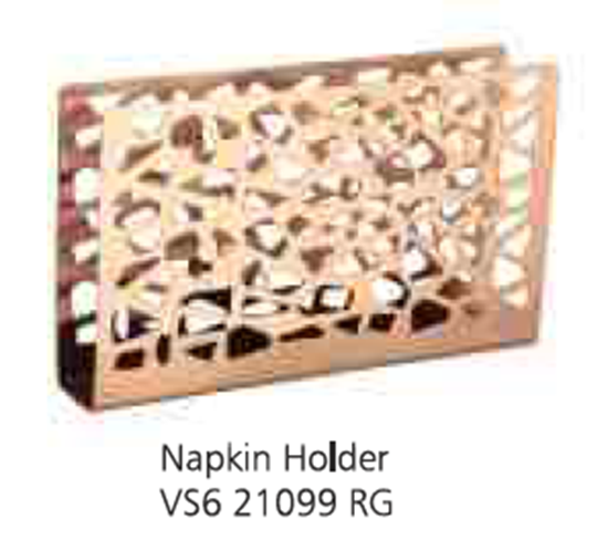 Picture of VS6 NAPKIN HOLDER 21099 RG