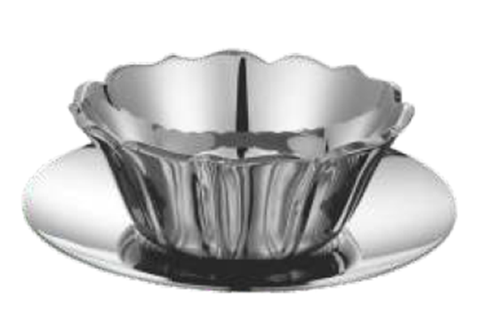 Picture of VNS FINGER BOWL W/UNDERLINER SS PG05 / FBU-00