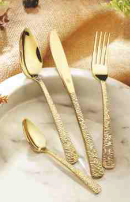 Picture of VS6 19975 GOLD NEO SOUP SPOON