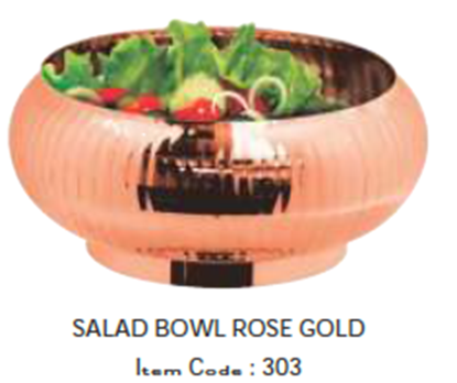 Picture of VNS ROYAL SALAD BOWL ROSE GOLD