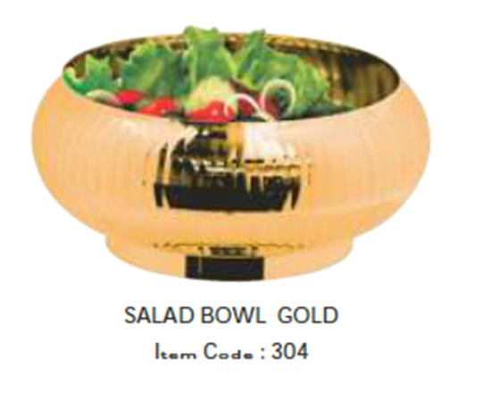 Picture of VNS ROYAL SALAD BOWL GOLD