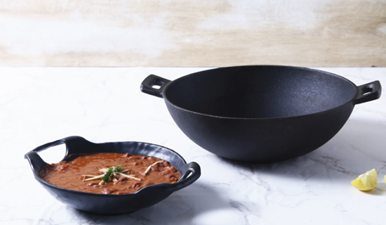 Picture of WONDERCHEF FORZA CAST IRON KADHAI 30CM