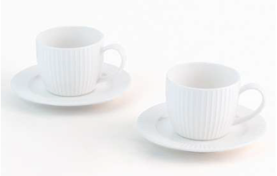 Picture of RENA HOST WHITE TEA CUP 2P -70203