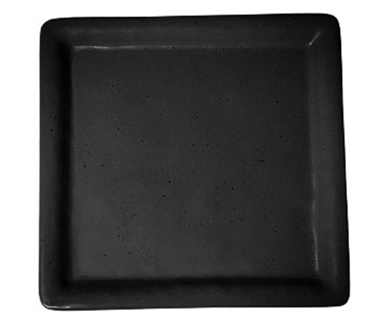 Picture of PFT SQUARE PLATTER 14X14 BLACK GOLD