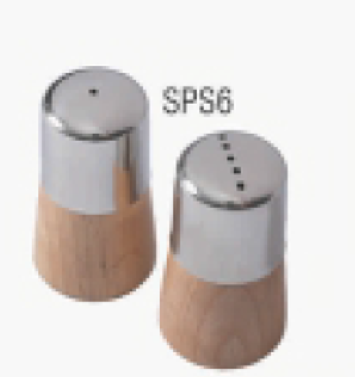 Picture of KMW WOOD SALT SHAKER 4 WALNUT