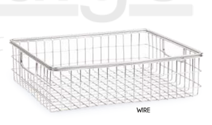 Picture of IG SEASAW BASKET WIRE RECT SS 35X27.5X10CM