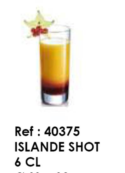 Picture of ARCOROC ISLANDE SHOT 6CL (DOZ)