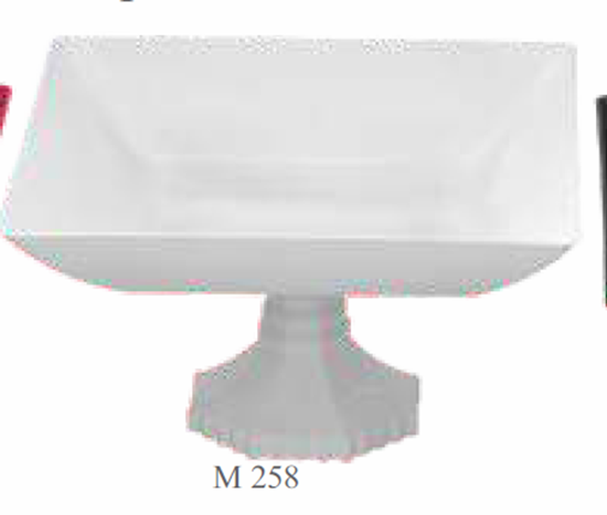 Picture of MUSKAN SQ PLATTER 12" (WHITE)