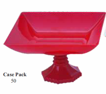 Picture of MUSKAN SQ PLATTER 12" (RED)