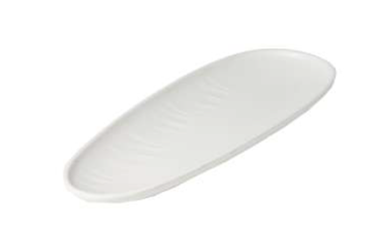 Picture of STN MARBLE DOT BOAT PLATTER SMALL 5130