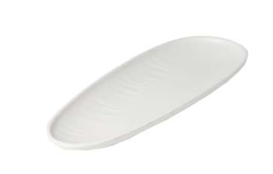 Picture of STN MARBLE DOT BOAT PLATTER SMALL 5130