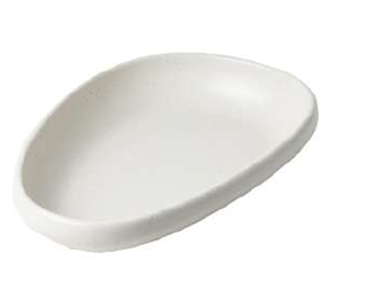 Picture of STN MARBLE DOT OVAL SERVING BOWL LARGE 5079