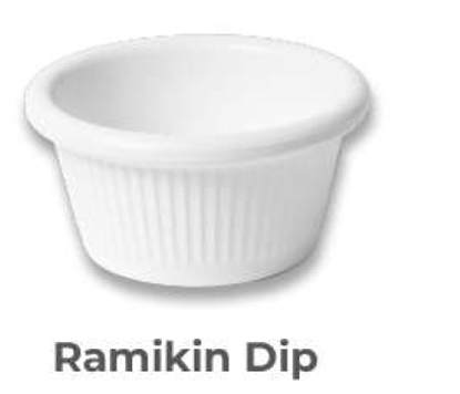 Picture of STN MARBLE DOT RAMKEIN BOWL 2314