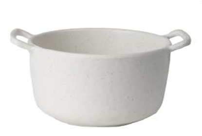 Picture of STN MARBLE DOT DEEP POT MED W/HANDLE 2312