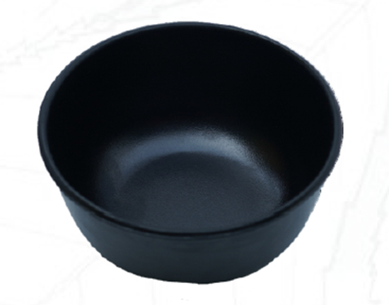 Picture of BLK GP ROUND VEG BOWL P144