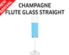 Picture of V4 GL CHAMPAGNE FLUTE GLASS 180ML