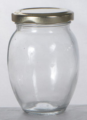 Picture of EAGLE JAR ROUND 200ML W/TIN CAP