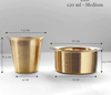 Picture of SPK SOUTH DABRA COFEE SET BRASS