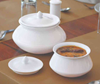 Picture of BONE-CHINA HANDI WITH LID BIG