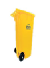 Picture of AST PEDAL BIN W/WHEEL 65LTR YELLOW