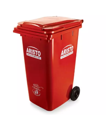 Picture of AST PEDAL BIN 90LTR RED