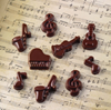 Picture of BAK CHOCOLATE MOULD SILICON - MUSIC