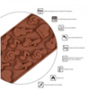 Picture of BAK CHOCOLATE MOULD SILICON - MUSIC