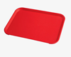 Picture of CAMBRO TRAY FAST FOOD W/H 13X17 (RED)