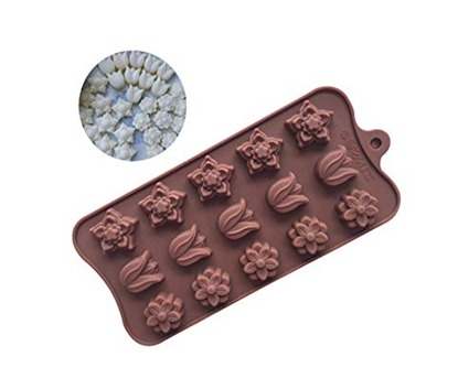 Picture of BAK CHOCOLATE MOULD SILICON - TULIP FLOWER