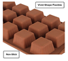 Picture of BAK CHOCOLATE MOULD SILICON - SQUARE W/KNOT