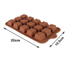 Picture of BAK CHOCOLATE MOULD SILICON - SQUARE W/KNOT