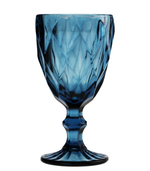 Picture of DN STEM GLASS BLUE 250ML 816DL