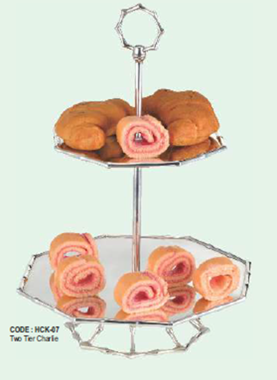 Picture of AWKENOX CAKE STAND 2 TIER CHARLE