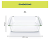 Picture of BOROSIL SQ DISH 2L W/HANDLE