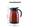 Picture of BOROSIL HYDRA TEAPOT FLASK 1500ML