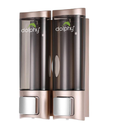 Picture of DLP SOAP DISPENSER ABS 200ML 2P GOLD DSDR0086