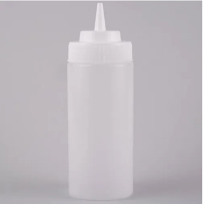 Picture of V4 SAUCE BOTTLE CURVED 16OZ (CLEAR)