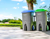 Picture of FLB ROL PEDAL BIN 70L GREEN