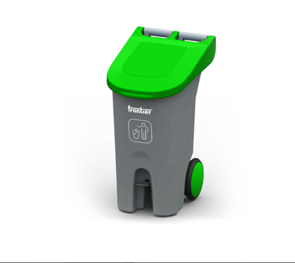 Picture of FLB ROL PEDAL BIN 90L GREEN