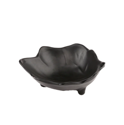 Picture of BLK SFT LEAF SAUCE BOWL