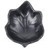 Picture of BLK SFT LEAF SAUCE BOWL