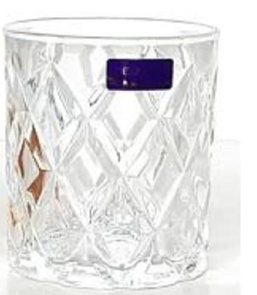 Picture of IMP DELI CUT GLASS WHISKY 350ML DSKB018
